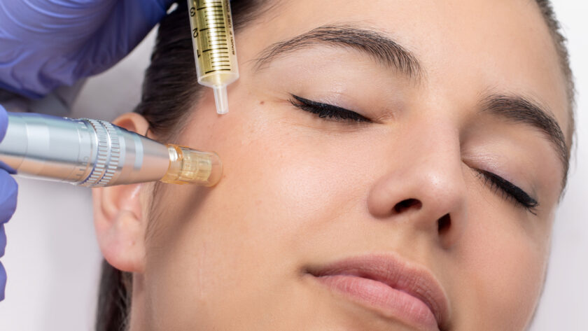 Microneedling mit PRP im Selbsttest