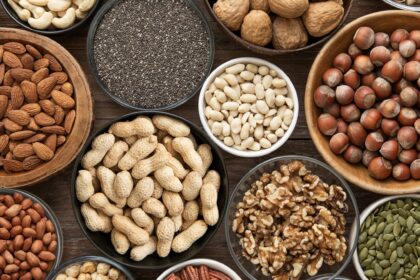 Lebensmittel mit viel Arginin und wenig Lysin