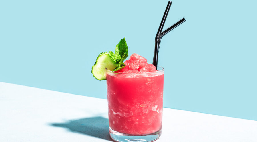 An heißen Tagen perfekt: Watermelon Shaved Ice ist die natürliche, zuckerfreie Alternative zum klassischen, sirupgetränkten Shaved Ice.