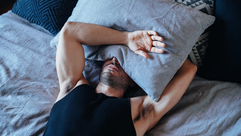 Schlaflos und unausgeruht am Morgen