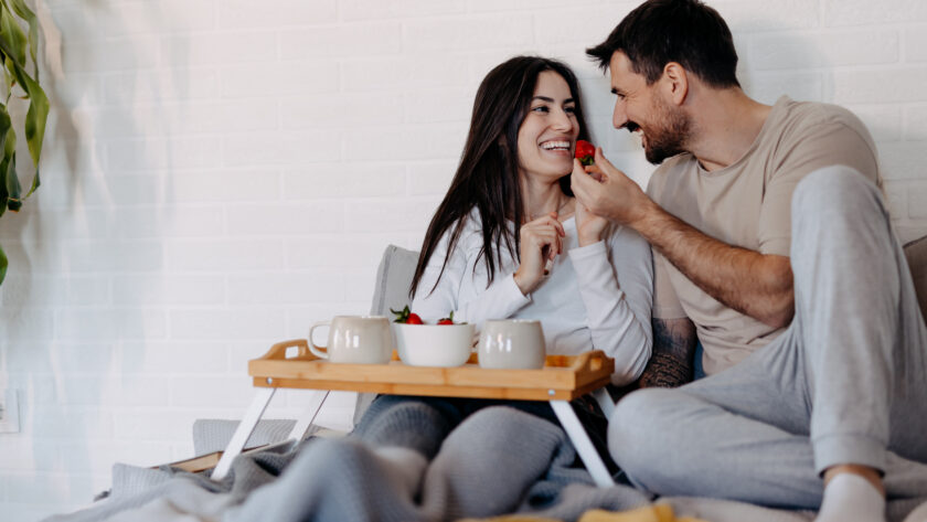 Partnerin hat ihre Periode