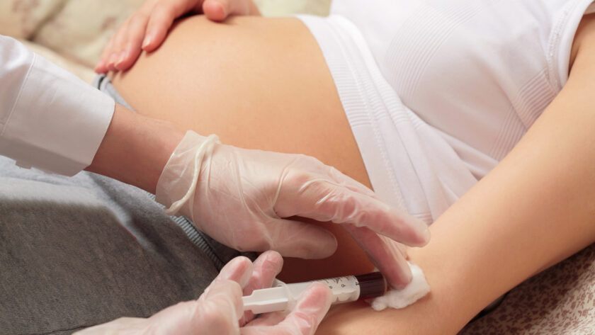 Bluttest in der Schwangerschaft