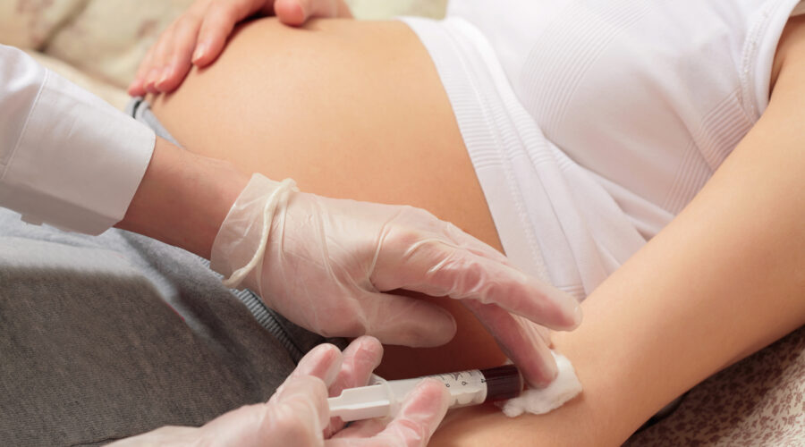 Bluttest in der Schwangerschaft