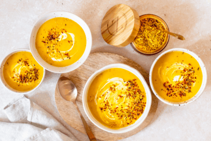 Kürbis-Süsskartoffel-Suppe