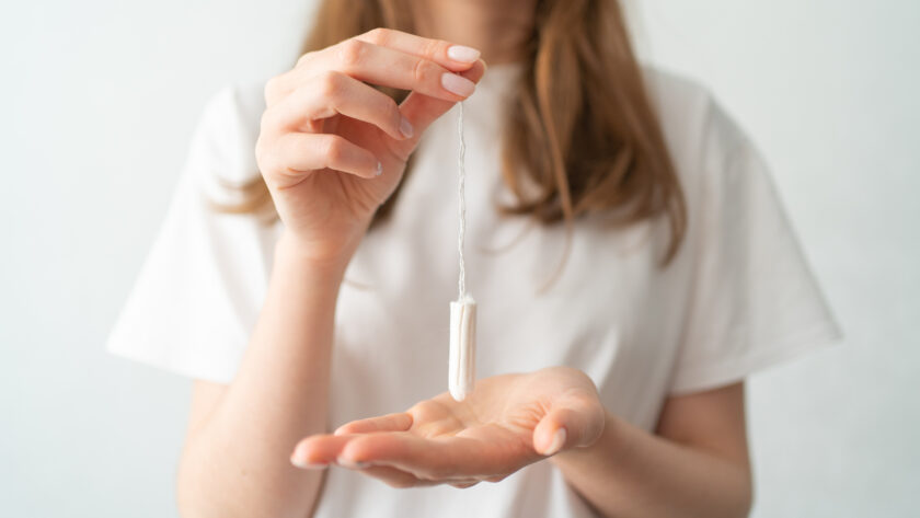 Schmerzen beim Einführen von Tampon