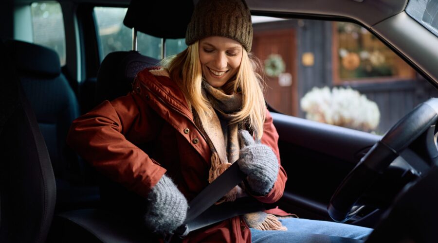 Hairstyles beim Autofahren