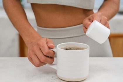 Kaffee und Supplements