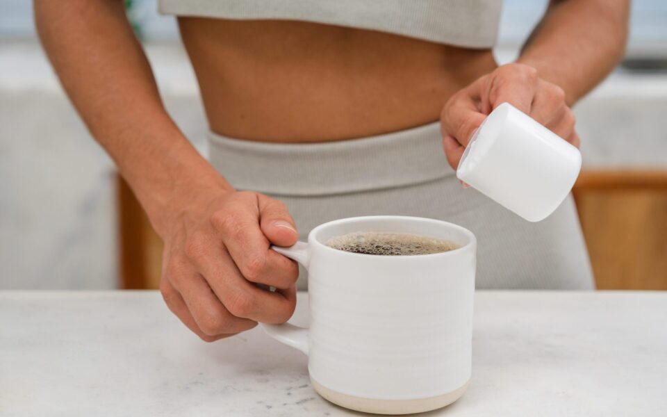 Kaffee und Supplements