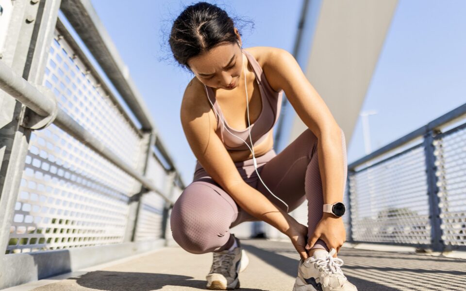 Filler-Behandlung für die Füße